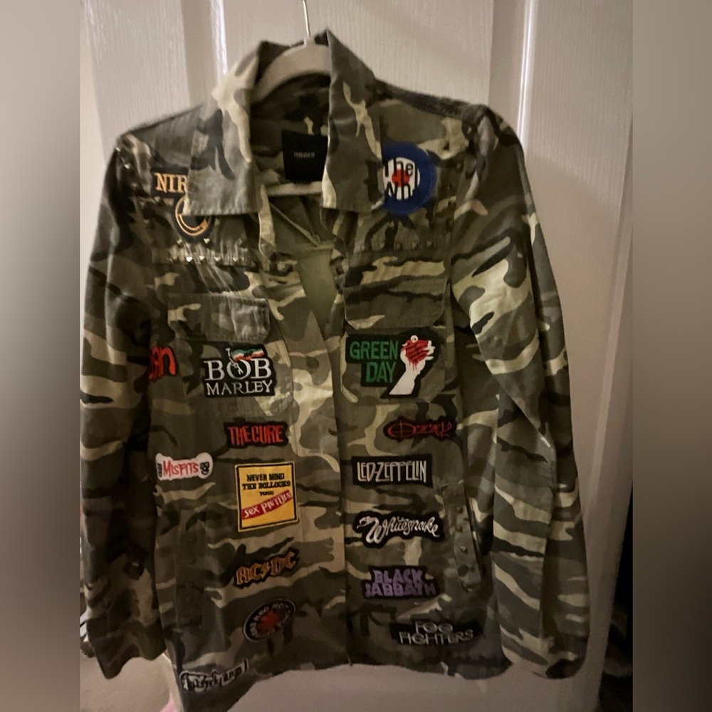 Band camo jacket
